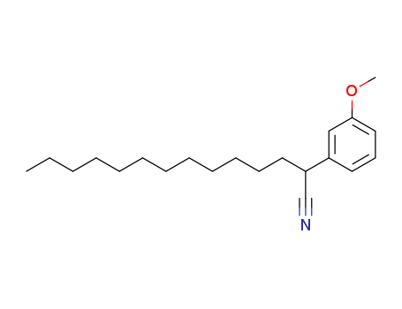 1-(3-methoxyphenyl)tridecane-1-carbonitrile