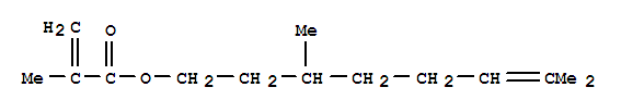 3,7-dimethyl-6-octenyl methacrylate