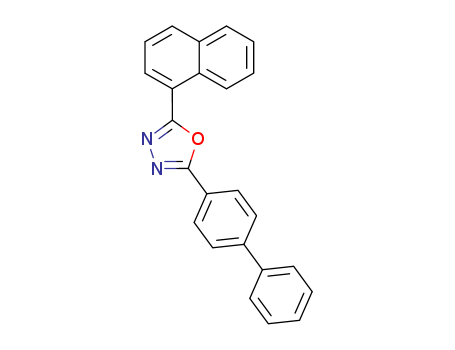 2-[1,1'-biphenyl]-4-yl-5-(1-naphthyl)-1,3,4-oxadiazole