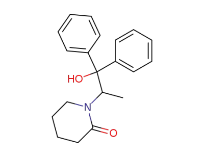 1-(2-Hydroxy-1-methyl-2,2-diphenylethyl)-2-piperidon
