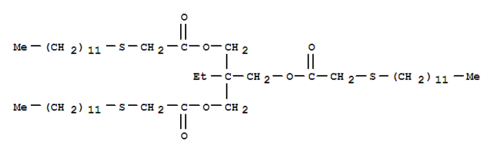 2-[[[(dodecylthio)acetyl]oxy]methyl]-2-ethyl-1,3-propanediyl bis[(dodecylthio)acetate]