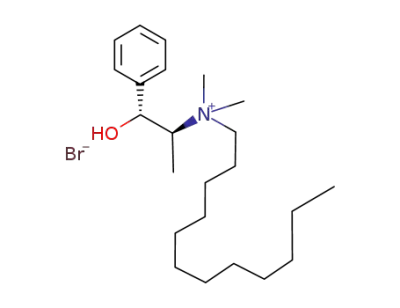 (-)-N-dodecyl-N-methylephedrinium bromide
