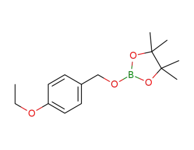 2-((4-ethoxybenzyl)oxy)-4,4,5,5-tetramethyl-1,3,2-dioxaborolane