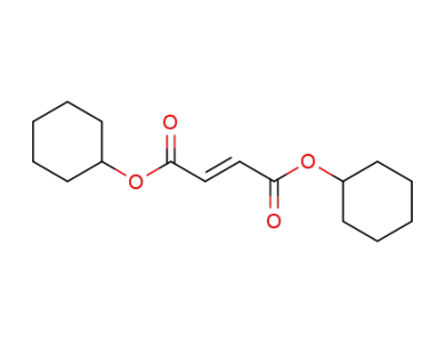 dicyclohexyl trans-butenedioate
