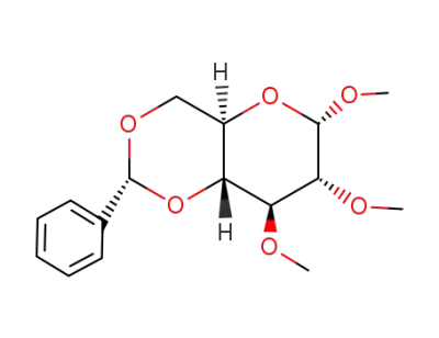 methyl 4,6-O-benzylidene-2,3-di-O-methyl-α,D-glucopyranoside
