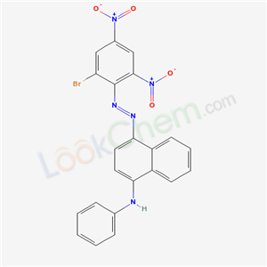 4-[(2-bromo-4,6-dinitrophenyl)azo]-N-phenylnaphthalen-1-amine